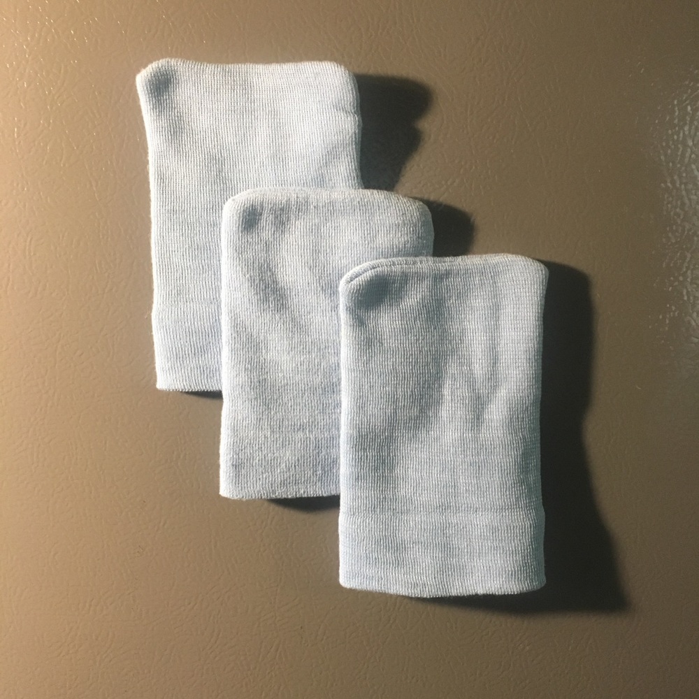 Lot of 3 Baby Blue Beanies